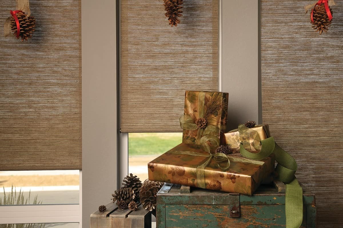 Choosing Transitional Window Shades, Hunter Douglas Provenance® Woven Wood Shades near Wasilla, Alaska (AK)